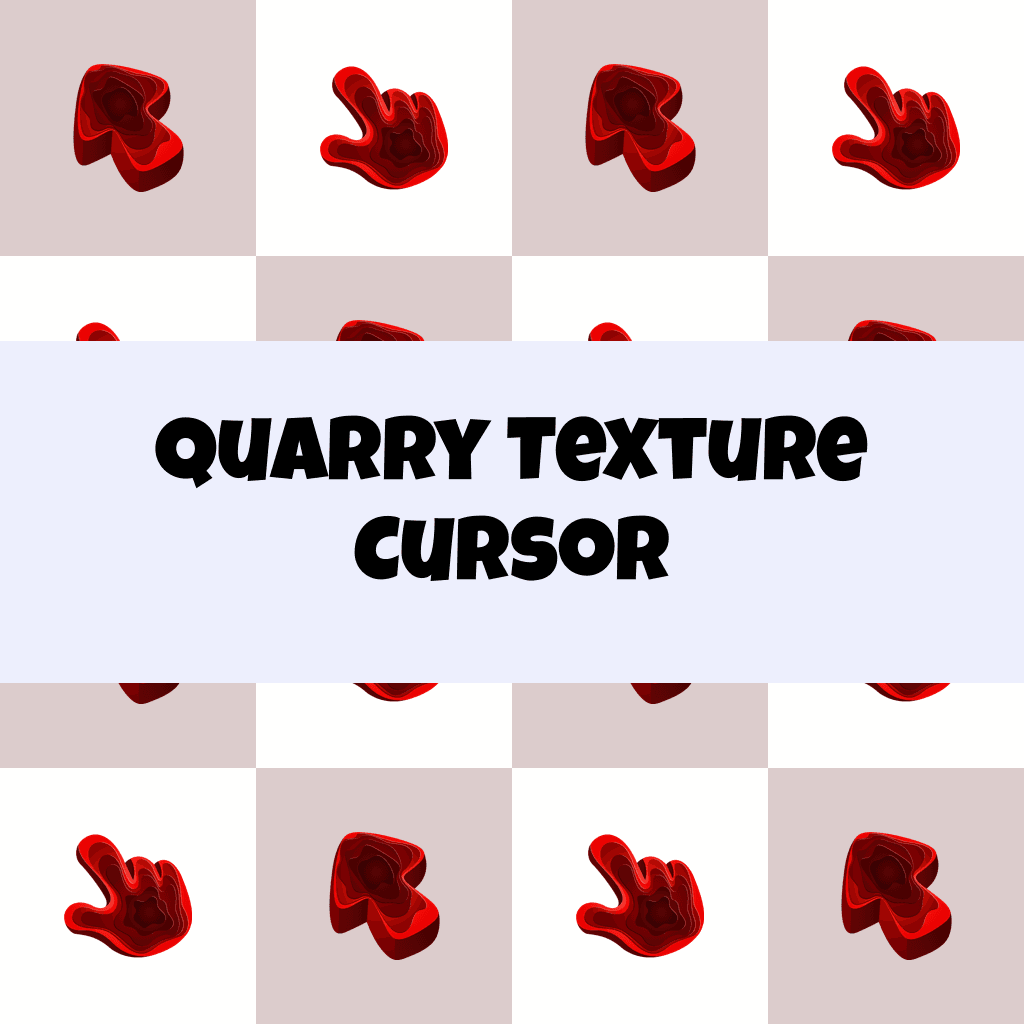 Preview Quarry Texture cursor custom cursor pack